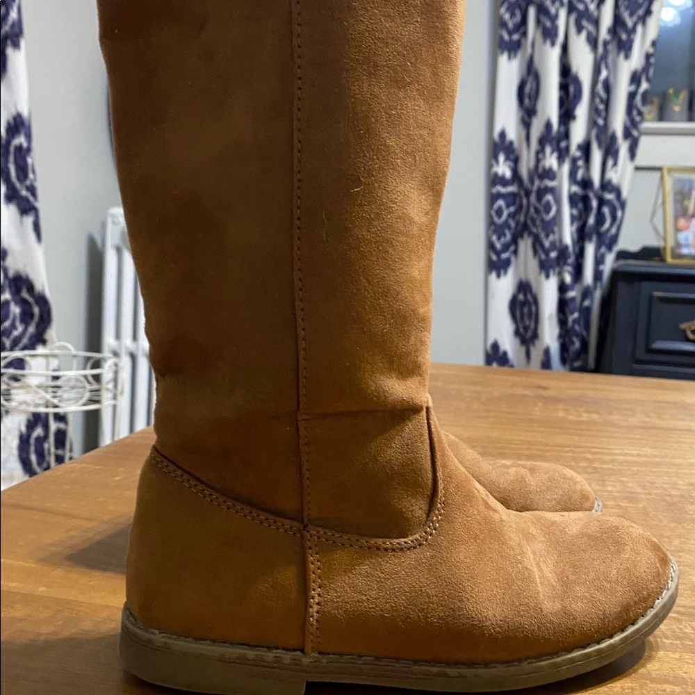 Girls Gap suede fashion boots size 1